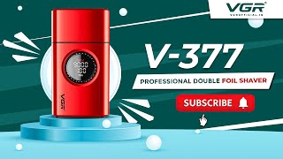 VGR V377 Professional Double Foil Shaver [upl. by Sallyanne13]