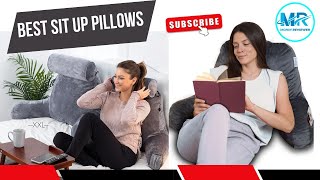 Best sit up pillows  Reading Pillows for Bed Top 5 Sit Up Pillows reviewSit up pillow on amazon [upl. by Ariayek873]