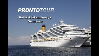 Baltık ve İskandinavya Gemi turu  Prontotour [upl. by Milt]