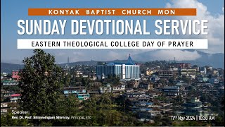 ETC Day of Prayer  Sunday Devotional Service  17112024 [upl. by Nodmac]