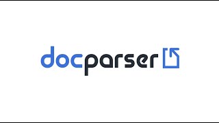 Getting Started with Docparser Create your first document parser [upl. by Hortensia71]