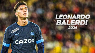 Leonardo Balerdi  Solid and Technical Defender 2024ᴴᴰ [upl. by Nassah]