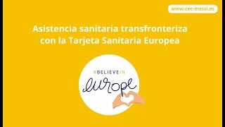 Tarjeta Sanitaria Europea [upl. by Pinzler]