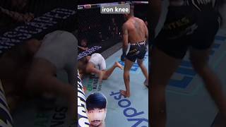 Very strong knee kick ufc mma trendingshorts viralvideo viralshorts [upl. by Aninep]