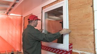 How To Install a Window with a Nailing Flange [upl. by Fanechka]