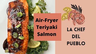 Airfryer Teriyaki Salmon [upl. by Hawken751]