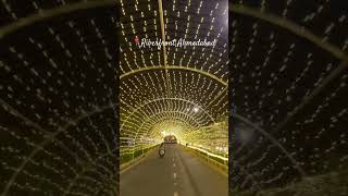 Diwali lights at Riverfront Ahmedabad [upl. by Hartzke]