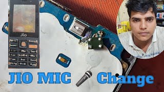 Mic Change Jio Phone  4pin MIC Change 3pin MIC Change [upl. by Sirronal412]