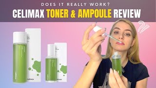 Best Toner for Hydrating Skin 2023  Celimax Noni Toner and Ampoule Review ✨ [upl. by Opiak]