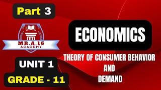 ECONOMICS GRADE 11 UNIT 1 PART 3 123 THE MARGINAL RATE OF SUBSTITUTION MRS [upl. by Pylle]