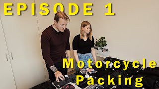 Episode 1  Touring trip to Norway  Motorcycle packing [upl. by Hedi]