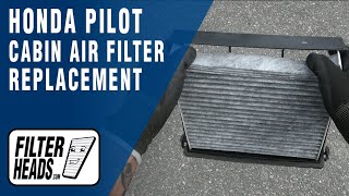 How to Replace Cabin Air Filter 2017 Honda Pilot  AQ1058C [upl. by Mojgan]