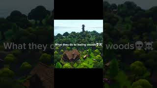 What they do to wailing woods☠️💀 part 2fortnite [upl. by Nazar]