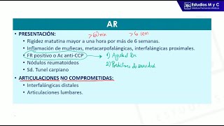 REUMATOLOGÍA  I [upl. by Farland]