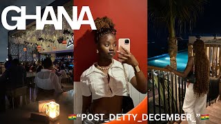 GHANA VLOG  Detty December in Ghana final days my camera got stolen at Afrofuture and more [upl. by Gnanmas]