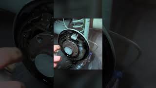 VW Polo 9N Rear Brakes Replacement 8 [upl. by Etteinotna]