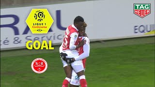 Goal El Bilal TOURE 37  Stade de Reims  Stade Brestois 29 10 REIMSBREST  201920 [upl. by Shirl]