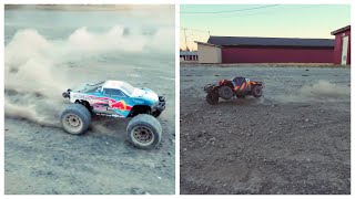 Rival MT10 vs Traxxas Slash Dusty Saturday Bash at Beban [upl. by Brocklin931]