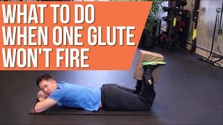 What to do when one glute wont fire [upl. by Sclater]