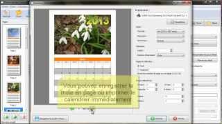 Comment créer un calendrier 2013 à imprimer par vousmême [upl. by Bolanger]