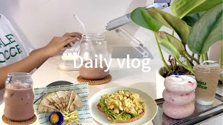 Silent vlog making avocado toast wfh rainy season Philippines [upl. by Eahsal]