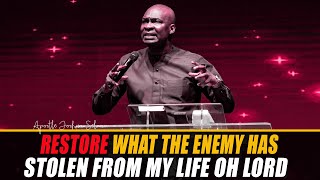 GOD WILL RESTORE WHAT THE ENEMY HAS STOLE  APOSTLE JOSHUA SELMAN [upl. by Aerdnaxela]