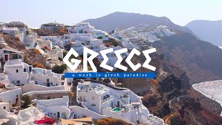 a dream week in greece ☁️  euro summer travel vlog [upl. by Huskamp]