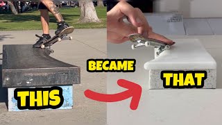 Fingerboard Obstacle Based Off Skateboard Ledge [upl. by Raymond611]