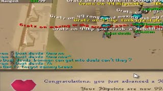 Maxed Range Tank Chronicles Ep 11  99 Hitpoints Maxing Out  PETS  OSRS [upl. by Seyah564]