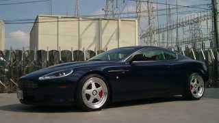 Aston Martin DB9  AirREX digital air suspension system [upl. by Ettennal]