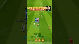 Long Ball Pass x Tiki Taka Counter Attack 🔥☠️ youtubeshorts football bola fcmobile efootball [upl. by Aliuqaj155]