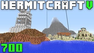 Hermitcraft V 700 Complete Base Tour [upl. by Gosser928]