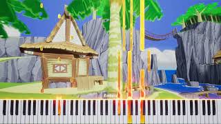 Outset Island  Piano Tutorial [upl. by Oemac]