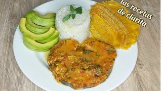 Bagre en Salsa Criolla  Las recetas de clarita [upl. by O'Connor]