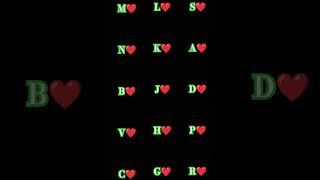 choose your first letter name shortvideo latesttelugusongs shortvilovealvideoiralvideoviralvideo [upl. by Eniloj]