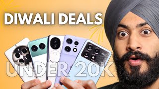 Top Smartphone Deals Under ₹20000 In Diwali Sale 2024 [upl. by Mamie]