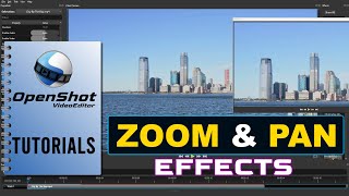 OpenShot Tutorial 2  How To Add Smooth Zoom And Panning Effects To A Video In OpenShot [upl. by Uol]