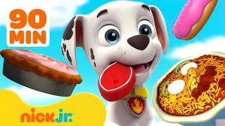 Patrulha Canina  Aventuras e Resgates com Comidinhas Deliciosas da Patrulha Canina 🍕  Nick Jr [upl. by Nunes]