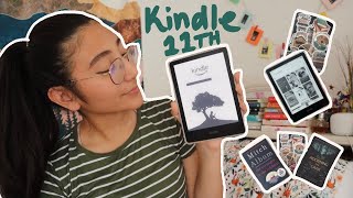 I got a Kindle paperwhite 📚💕Kindle 11th gen unboxing amp setup [upl. by Sessylu]