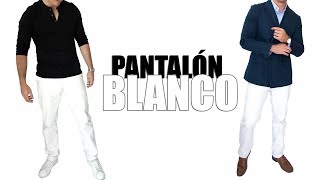 ¿Cómo vestir pantalón blanco  Tips y looks [upl. by Evey108]