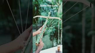 Bamboo creation with new cross vow archery hunting toys diy [upl. by Emmons83]