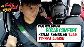 TEST LAYANAN TERBARU DARI GOCAR Kerja Sambilan Gocar Comfort Tip Melimpah Dari penumpang [upl. by Anifad]