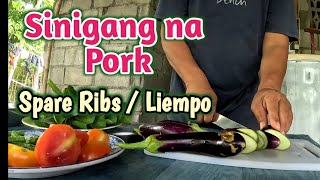 Sinigang na Pork Spare Ribs  Liempo [upl. by Tadich]