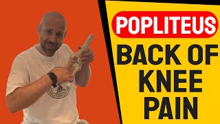 BehindtheKnee Pain Relief Unraveling the Popliteus Muscle Magic [upl. by Aikemahs]