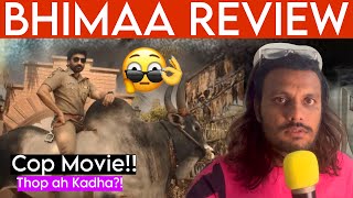 Bhimaa Review  Gopi Chand  Poolachokka  Bhima Movie Review [upl. by Norre330]