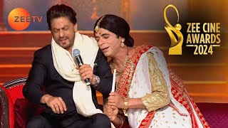 Shahrukh Khan And Sunil Grover Hilarious Skits  Zee Cine Awards 2024  Zee TV [upl. by Nnaegroeg]