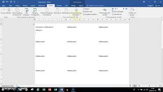 Word  skriv ut etiketter [upl. by Bo]