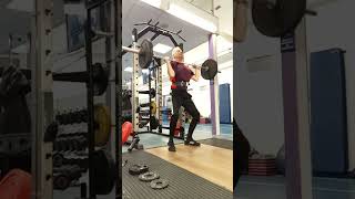 Failure at 45 kg clean and j 19 Nov 2024 mastersweightlifting weightliftingtechnique cleanandjerk [upl. by Rednael]