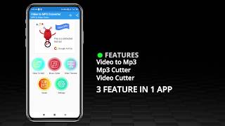 Video To MP3 Converter App Promo Video [upl. by Ailedamla]