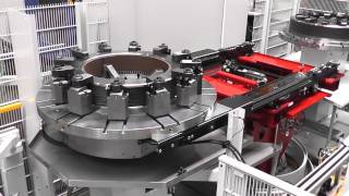 Liebherr  Gear Shaping Machine with pallet changer [upl. by Admama93]